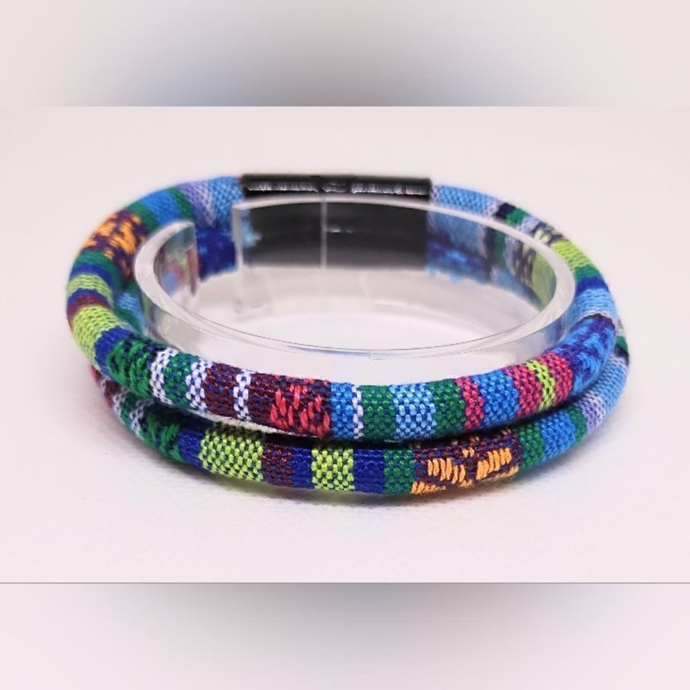 Men's‎ bracelet layered stripped new e5